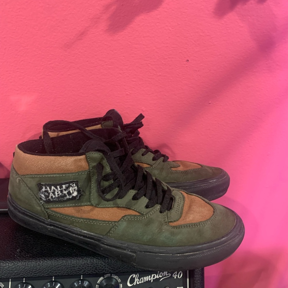 Vans half cabs size 9.5